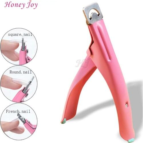 Nail Art Nail Cutter Manicure Cutter Clipper Acrylic Gel False Nails Tip Clippers Stainless Steel Scissors Trimmer Cutting Tool