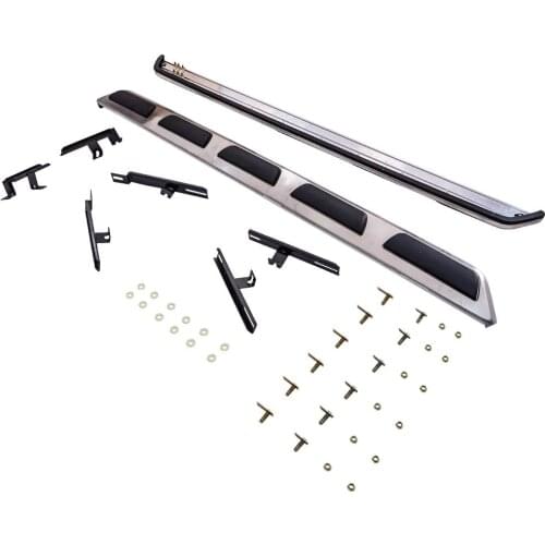 2pcs Stainless Steel Side Steps Bars Running Boards set for Audi Q5 2008-2014