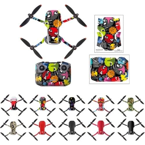 Mavic Mini 2 Protective Film PVC Stickers Waterproof Scratch-proof Decals Full Cover Skin for DJI Mavic Mini 2 Drone Accessories
