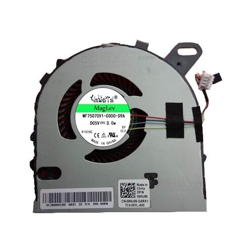 New laptop cpu cooling fan for Dell Vostro 5468 5568 Inspiron 15 7560 15-7560 0W0J85 W0J85 DC0280001CR0 FN0570-A1084P1BH