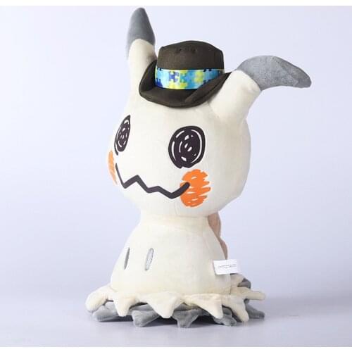 40cm Pokemon Anime Christmas Eve Mimikyu Plush Toy Stuffed Doll Tilted Head Soft Pikachu Children’s Birthday And Christmas Gifts