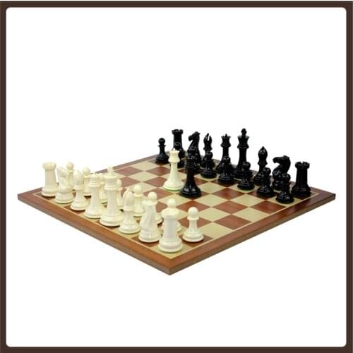 High Quality Extra Queen Chess Professional Official Medieval Chess Pieces Wood Gift Board Game Ajedrez Madera Entertainment