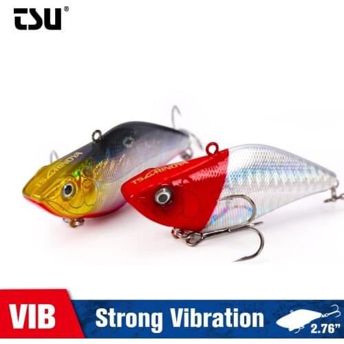 TSURINOYA 70mm 13.8g VIB Fishing Lures Jerkbait Sinking Vibration Hard Bait DW22 Artificial Winter Swimbaits Full Layer Tackle