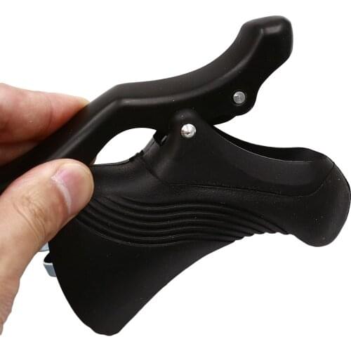 1Pair Aluminum Alloy Bicycle Brake Lever Road Bike Fixie Front Rear Brake Levers Cycling Brake Handle Ciclismo Biciclete New