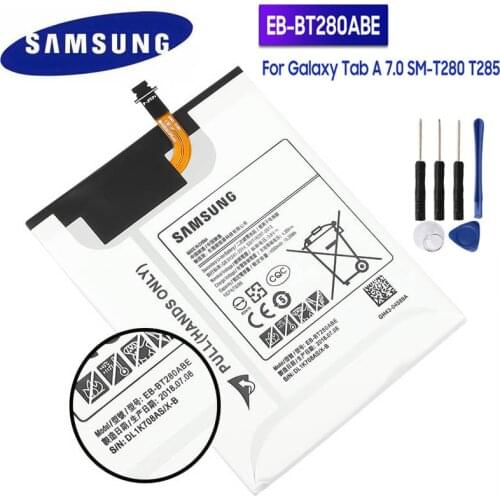 SAMSUNG Orginal Tablet EB-BT280ABE 4000mAh Battery For Samsung Galaxy Tab A 7.0 SM-T280 T280 T285 Tablet Battery
