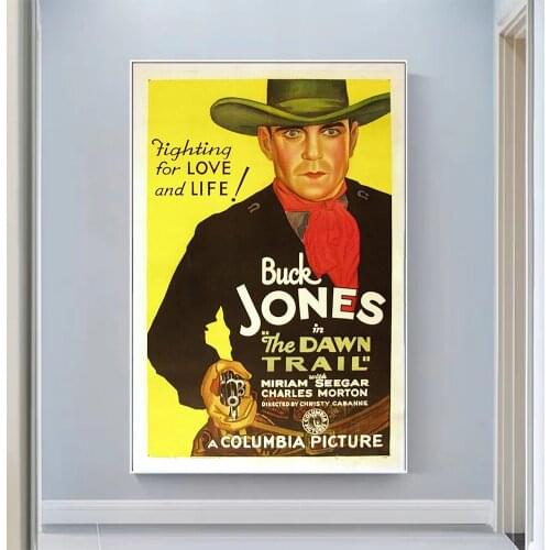 V0783 The Dawn Trail Vintage Classic Movie Wall Silk Cloth HD Poster Art Home Decoration Gift