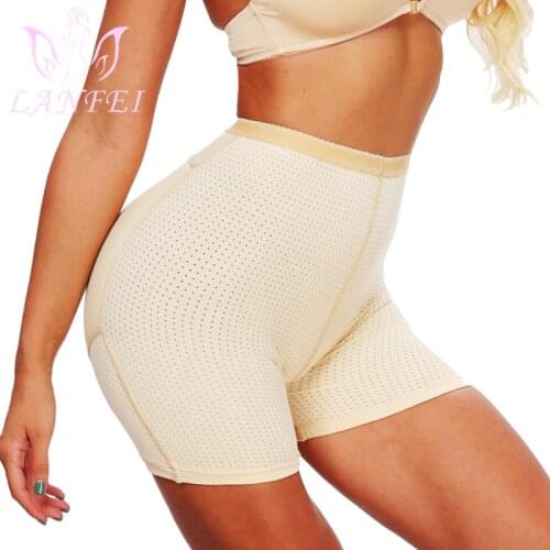 LANFEI Butt Shaper Lifter Panties Women Faja Paded Underwear Waist Trainer Cincher Body Shapers Fake Ass Briefs Sexy Booty Short