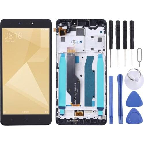 IPartsBuy LCD Screen and Digitizer Full Assembly with Frame for Xiaomi Redmi Note 4X