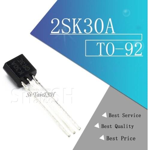 10PCS 2SK30A TO-92 K30A TO92 new MOS FET transistor