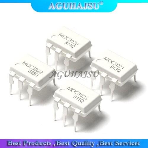 10PCS MOC3020 MOC3021 MOC3022 MOC3023 MOC3041 MOC3043 MOC3052 MOC3061 MOC3062 MOC3063 DIP6 DIP Optocoupler new original