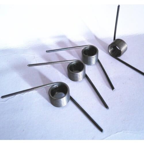 10PCS Custom Metal Spring Steel Spring Coil Torsion Spring,1.4mm Wire Diameter*12mm Out Diameter* (35-50) Leg length