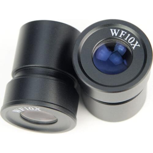 2 PCS Super Widefield Angle WF10x Achromatism Eyepiece Stereo Microscope Eyepiece 30.5mm