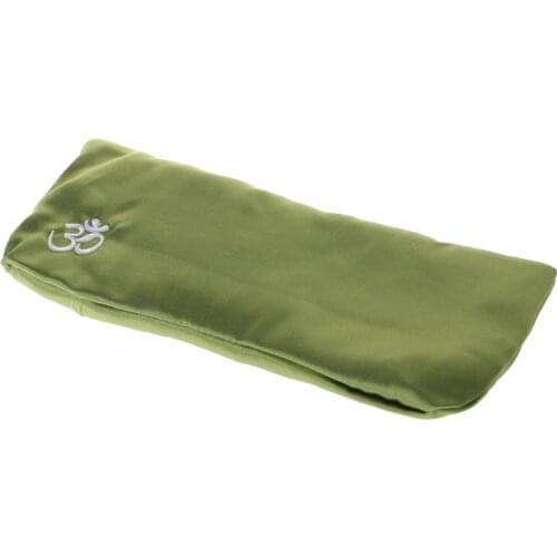 Yoga Eye Pillow Silk Cassia Seed Lavender Massage Relaxation Mask Aromatherapy H58D