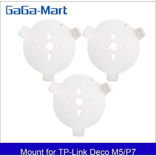3PCS Wall Mount for TP-Link Deco M5/P7 Whole Home Mesh WiFi System Bracket Holder for Deco TP-Link Router Wall Holder