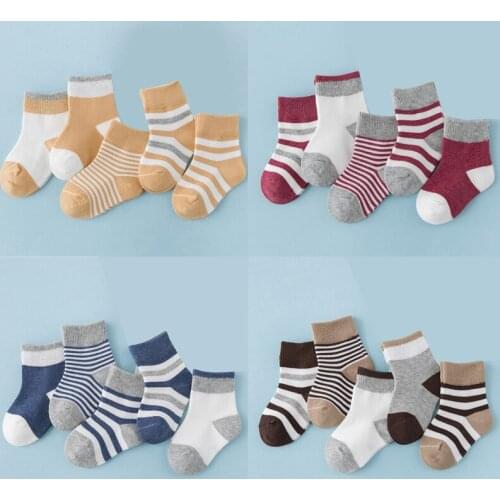 5Pair/lot new childrens socks cotton baby socks
