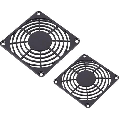 5pcs 80mm 120mm PC Case Fan Dust Filter Guard Grill Protector Cover Plastic Computer Cooling Fan Cooler Radiator Cover Net