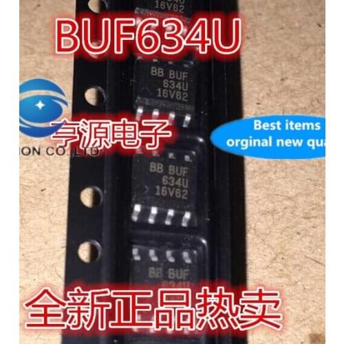 5PCS BUF634U 634U SOP-8 video buffer in stock 100% new and original