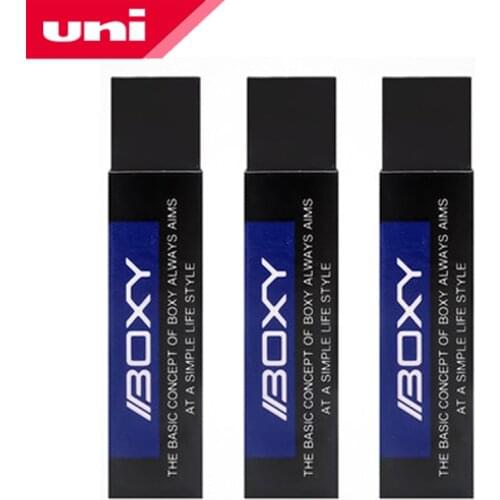 6 Pcs/Lot Mitsubishi Uni EP-60BX 5.7x1.4x1.4mm Black Eraser Correction Supplies Office & School Supplies