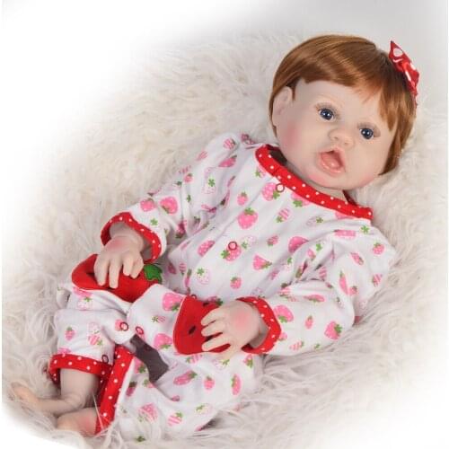 DollMai 57CM Full Body vinyl Silicone Girls Reborn Baby Doll Bathe Toys Lifelike Princess Girl Dolls real bebes Reborn Boneca