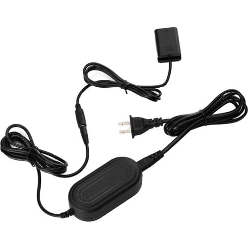 NP-FW50 Dummy Battery Full Decoded DC Coupler External Power Supply with AC-PW20 Charger Adapter for Sony A6000 A6300 A6500 A7
