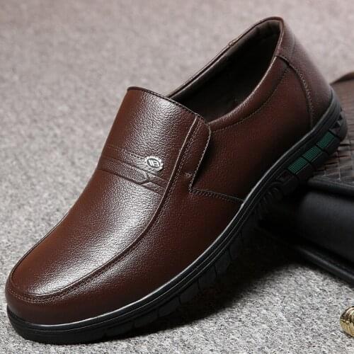 Mazefeng Luxury Brand Men Shoes Casual Leather 2020 Spring Autumn Winter Fashion Men Flats Comfortable Office Men Dress Shoes