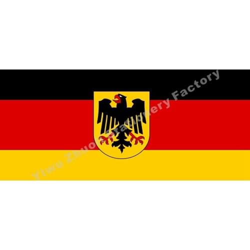 Germany (state) Flag 150X90cm (3x5FT) 120g 100D Polyester Double Stitched High Quality Banner Free Shipping