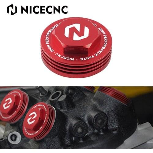 NiceCNC Valve Tappet Cover Guard Cap Plug for Honda XR650L 1993-2021 XR600R 1985-2000 XR 650L 500R XL 350R 600R GB 500 NX 650