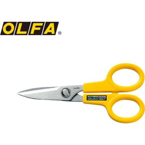OLFA SCS-1 Multi-purpose Stainless S-type Scissors Made In Japan