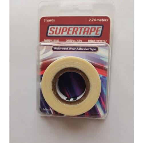 Wholesale hair quality SUPER TAPE double tape for pu weft,/toupee/wigs