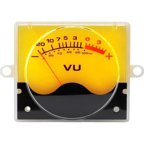 P-55SI High Precision VU Meter Head DB Meter Amplifier o Panel Level Meter with Backlight