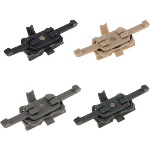 Portable Tactical Helmet Quickly Mount Adapter onto FAST Rail HD Camera Bracket