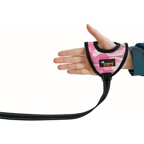 Dog Traction Rope Reflective Sleeve Hand-type Long Strong and Comfortable Traction Belt Durable Running Training Pet Supplies