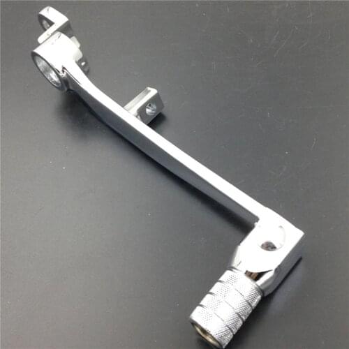 Folding Brake Pedal Rear Foot Lever fit For 2001 2002 2003 Suzuki GSXR GSX-R 600 750 1000 K1 Motorcycle Accessories Silver