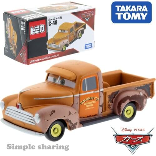 Takara Tomy Tomica Cars3 C-48 Smokey Standard Type Hot Pop Kids Toys Motor Vehicle Diecast Metal Model