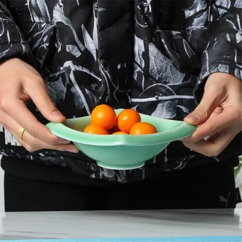 Fruit Plate Sauce Seasoning Dish 1PC Small Bowl Porcelain Dinnerware Celadons Tableware Dishwasher and Microwave Safe