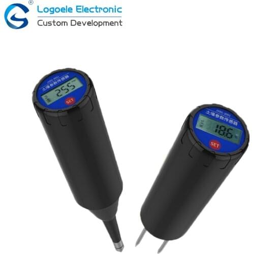 Nutrient Tester Conductivity Nitrogen Phosphorus Potassium Moisture Fertilizer Detector Sensor portable Soil pH Meter