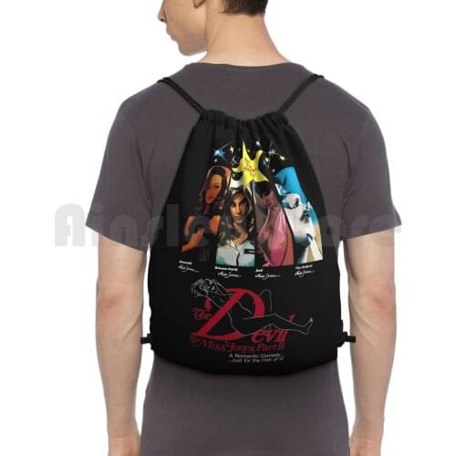 The Devil In Miss Jones Backpack Drawstring Bags Gym Bag Waterproof Vintage Retro Vintage Movies Cinema 70S 70S Movies