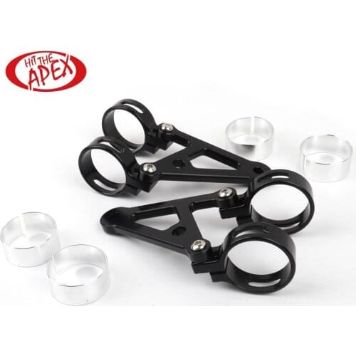 High Quality CNC 39mm Billet Aluminum Headlight Brackets Fork Ears