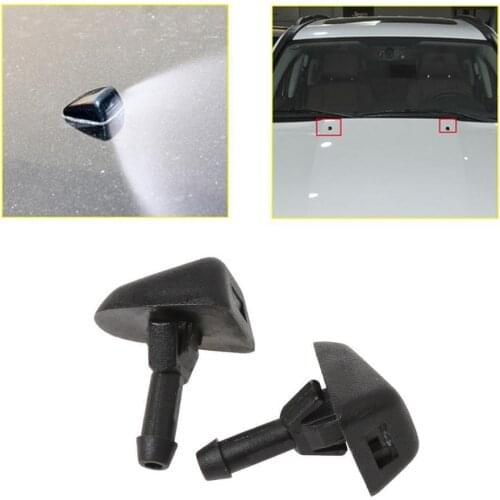 2Pcs Windscreen Washer Wipers Parts Vehicle Fan Shaped Jet C70 Wiper Nozzle XC90 Spray S80 S40 Windshield For Volvo Washer