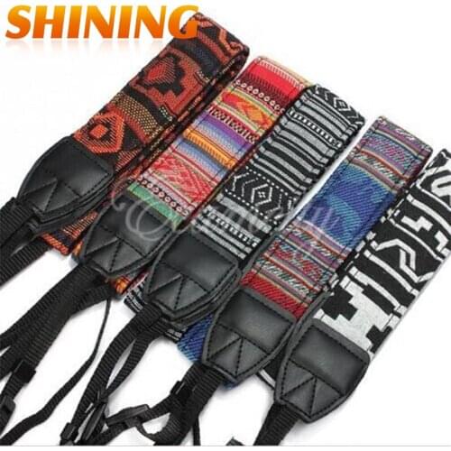 5 Pcs/lot Camera Bag Strap For DSLR Canon Sony Nikon SLR Pentax Fuji Camera Accessories Hippie Durable Nylon Camera Belt Strap