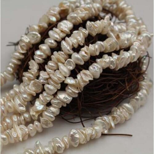 8-12MM 110Pcs/Lot Baroque Bead 100% AA Natural Freshwater Pearl Beads Jewelry Loose Bead