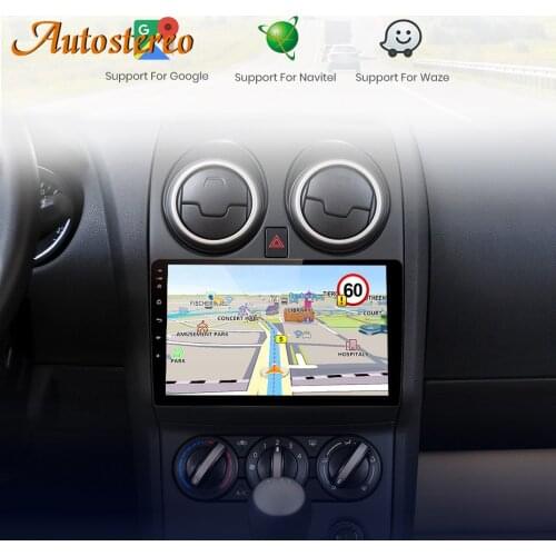 Auto Stereo Android 10 4GLTE Car GPS Navigation For Nissan Qashqai J10 2006 2007 2008-2013 Multimedia GPS Auto 2din DVD Headunit