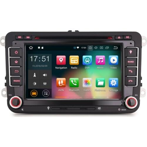 7" Android 10.0 OS Car DVD Multimedia GPS Radio System Player for Volkswagen Sharan 2010-2014 Jetta 2005-2015 Scirocco 2008-2015