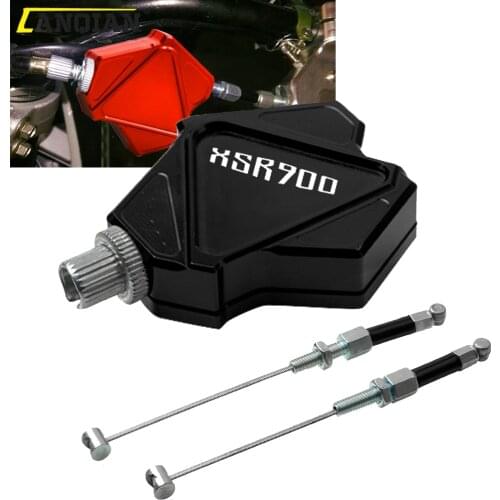 For YAMAHA XSR900 XSR 900 ABS 2016 2017 2018 Motorcycle CNC Aluminum Stunt Clutch Lever Easy Pull Cable line System Trail