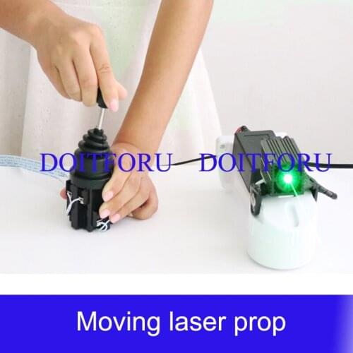 Room escape adventurer game props cradle head controller adjust moving lasers open lock to escape from chamber room takagism