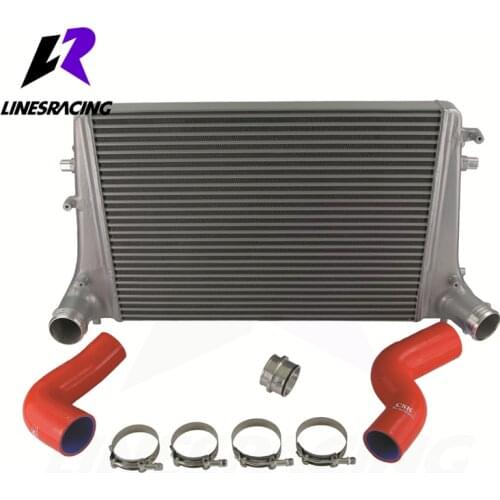Intercooler Kit Fits For VW Golf Passat Jetta Skoda Octavia/Superb Audi A3/TT Seat Leon 1.6/2.0TDI Red