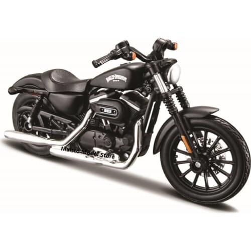 Maisto 1:18 scale HARLEY-DAVIDSON 2014 SPORTSTER IRON 883 Alloy Die casting motorcycle Model collection gift toy