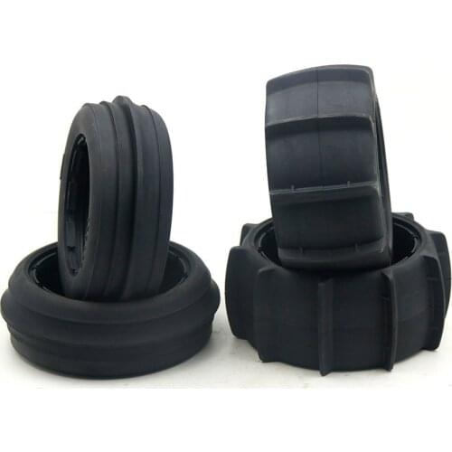 Front or Rear Sand Tire Tire Fit for 1/5 HPI ROVAN ROFUN KM BAJA 5B Ss Truck Parts