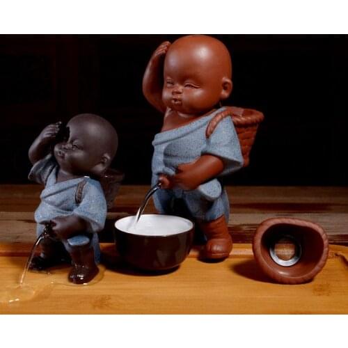 Purple Butterfly Dream Tea Figurines