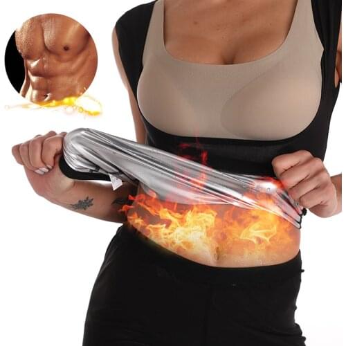 Women Neoprene Sweat Sauna Vest Body Shapers Vest Waist Trainer Slimming Vest Shapewear Waist Shaper Corset For Women